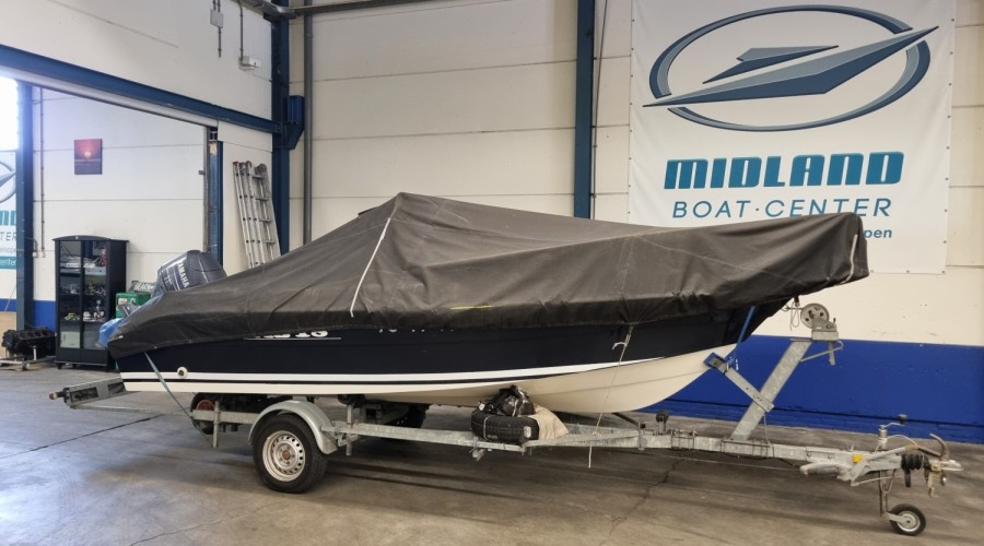 CAD 18 Open met Yamaha F60EFI en trailer